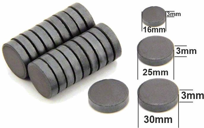 Imanes Ferrita Redondos